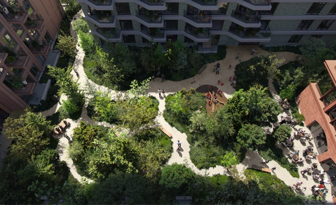 This Amsterdam Steven Delva Landschaparchitectuur Landscape Architecture Urbanism Red Company Powerhouse DW property Proloog binnentuin park ij