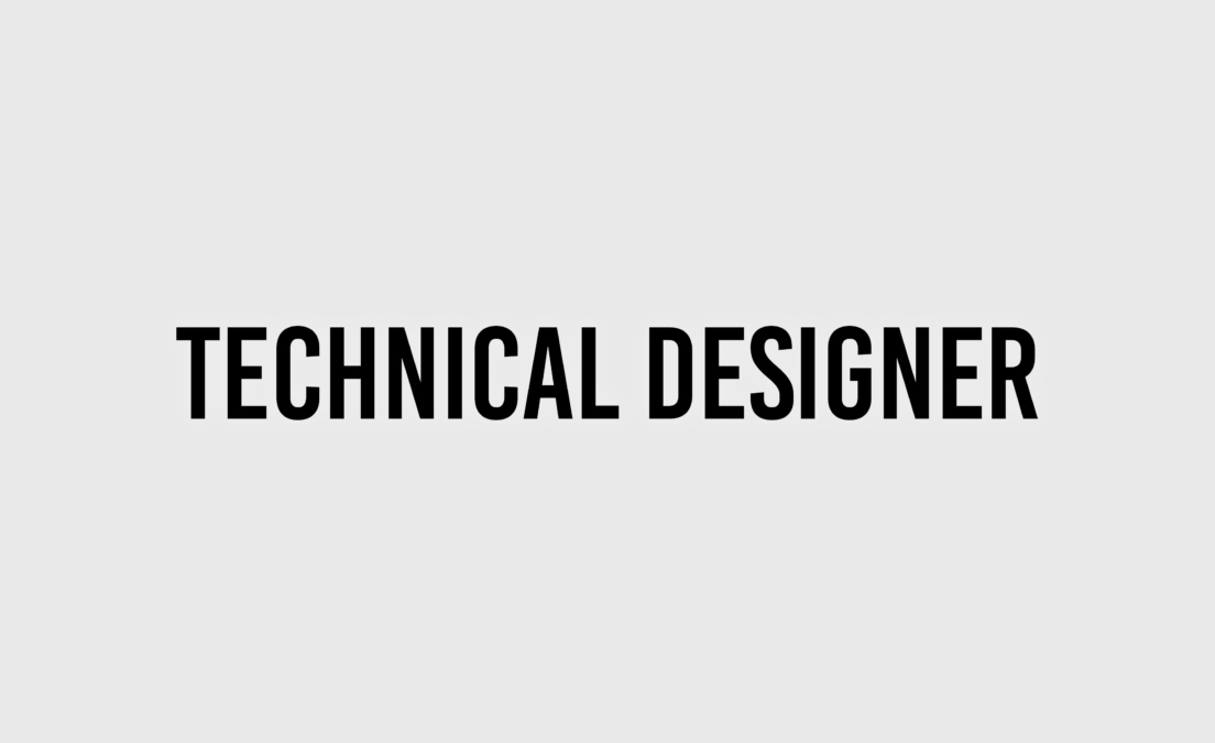 Technical designer