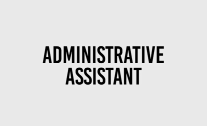 Administrative Assistant