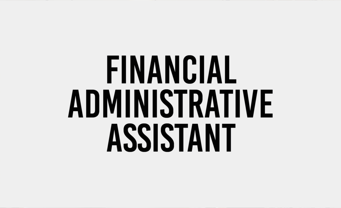 Financial Administrative Assistant